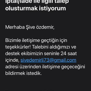 Vivense'den İptal Edilemeyen Sipariş Ve Yetersiz Müşteri Hizmetleri