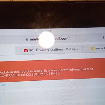 Vodafone'daki Hatalı Karaliste Engeli