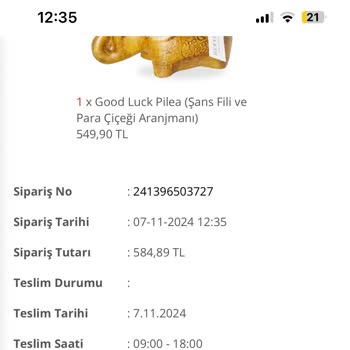 Teslimat Gecikmesi Ve İlgisizlik
