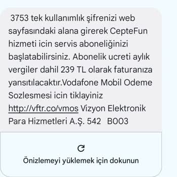 Vodafone Pay'de Beklenmedik Ücretlendirme Sorunu