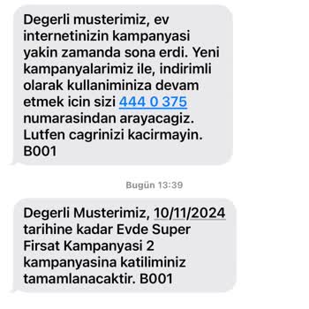 Türk Telekom'un Taahhüt Yenileme Sorunları Ve Yüksek Faturalar