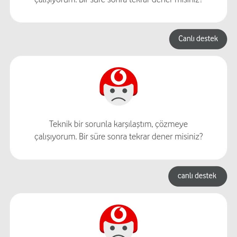 Vodafone Müşteri Hizmetlerine Erişim Sorunları