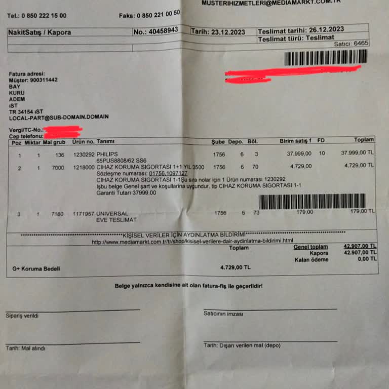 Sigorta Mağduriyeti: Televizyon Onarımı Ve İade Süreci