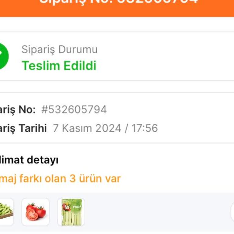 İnegöl Migros'ta Teslimat Sorunu Ve İletişimsizlik