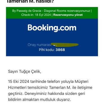 Booking.com Rezervasyon İptali Ve İade Mağduriyeti