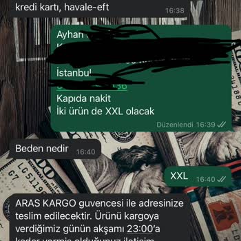 Yanlış Beden Ve Renk Sorunu Yaşadım
