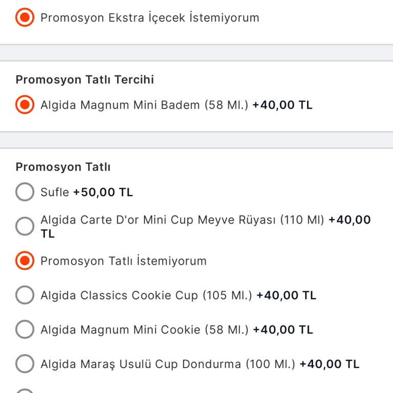 Migros Uygulaması Ve Popeyes Siparişi Sorunları