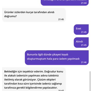Yanlış Ürün Ve İade Sorunu