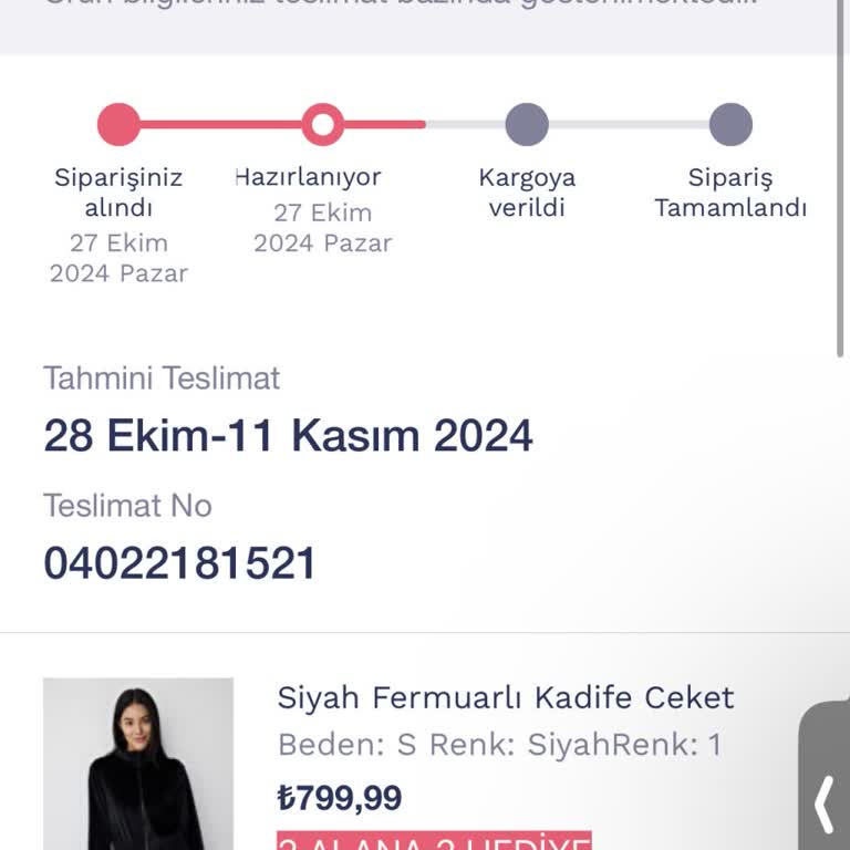 Penti Siparişim Neden Hâlâ Gelmedi?