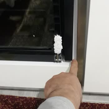 Montaj Sonrası Fırın Camı Patladı Ve Eğik Duruyor