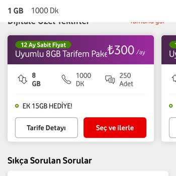 Vodafone Tarife Farklılıkları Ve Müşteri Hizmetleri Sorunları