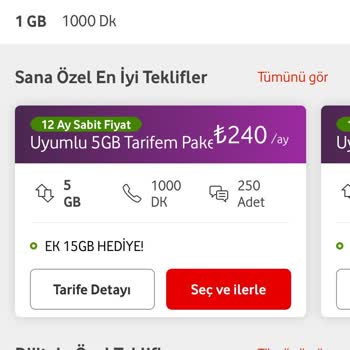 Vodafone Tarife Farklılıkları Ve Müşteri Hizmetleri Sorunları
