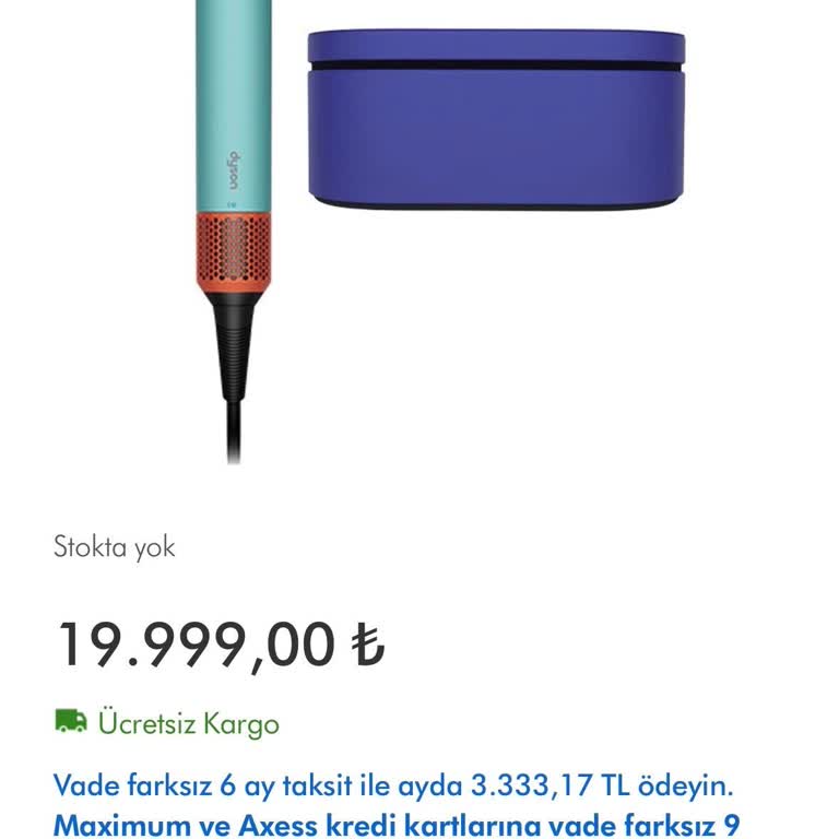 Dyson Airwrap Siparişinde Kargo Gecikmesi Ve Güvenlik Ağı Sorunu