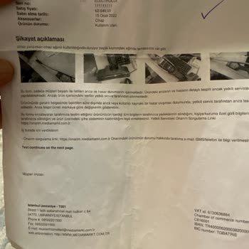 Media Markt Ve Electrolux İle Uzayan Sorunlar