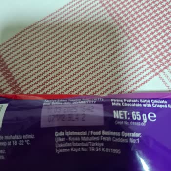 Taze Görünen Çikolata, Bozuk Çıktı!