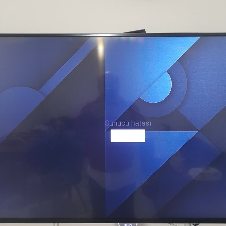 Philips Android TV'de Sürekli Sunucu Hatası Sorunu