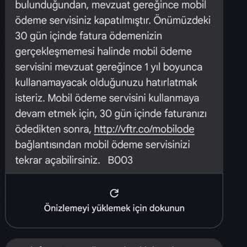Vodafone Pay İle Çözülemeyen Borç Ve Gecikme Ücreti Sorunu