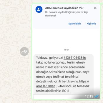 Aras Kargo'nun Güvenilmez Teslimat Hizmeti