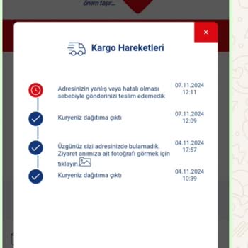 Aras Kargo'nun Güvenilmez Teslimat Hizmeti