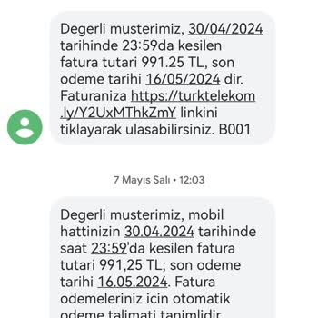 Haksız Faturalandırma Ve Bilgilendirme Eksikliği