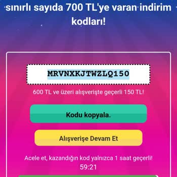 Trendyol'un Kazı Kazan Kuponu Hayal Kırıklığı