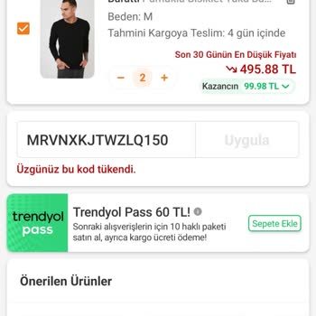 Trendyol'un Kazı Kazan Kuponu Hayal Kırıklığı