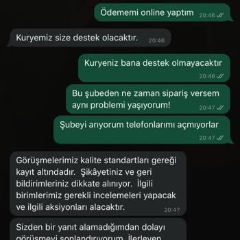 Domino's Kağıthane Şubesi: Geç Teslimat Ve İletişimsizlik