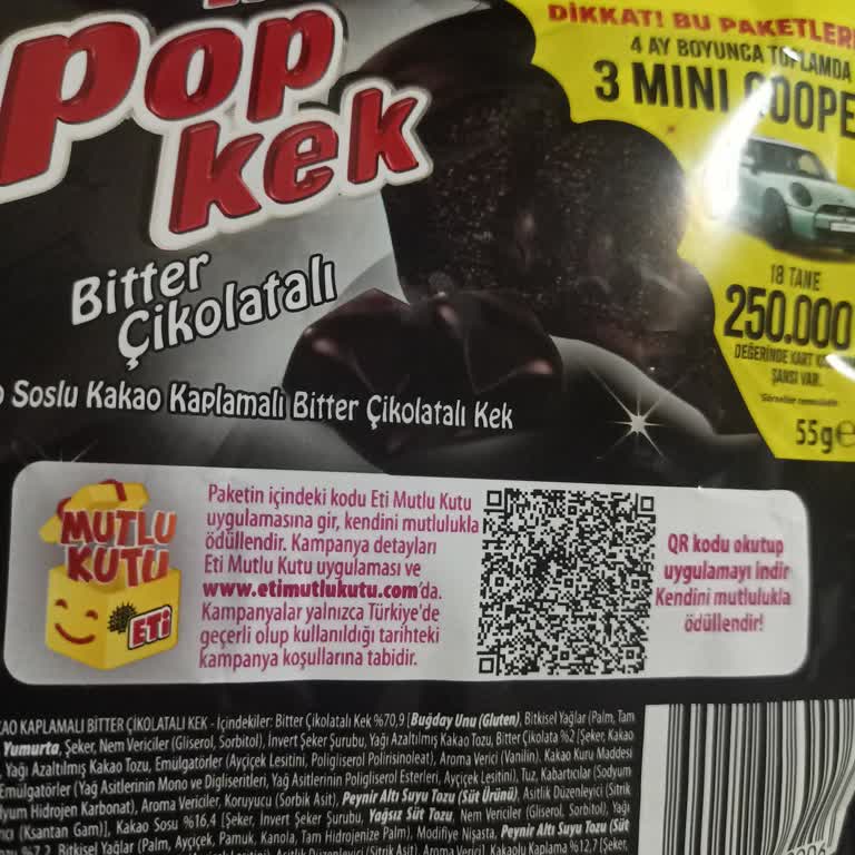 Şifre Giriş Sorunu: Eti Bitter Çikolatalı Kek