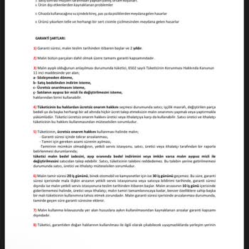 Garanti Belgesi Ve Ürün Orijinalliği Hakkında Endişe