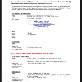 Garanti Belgesi Ve Ürün Orijinalliği Hakkında Endişe
