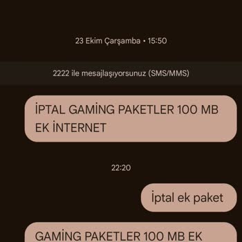 İptal Edilemeyen Gaming Paketi Sorunu