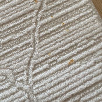 Ergun Halı Yıkama Beyaz Halımız Bakır Zımbalarla Mahvoldu