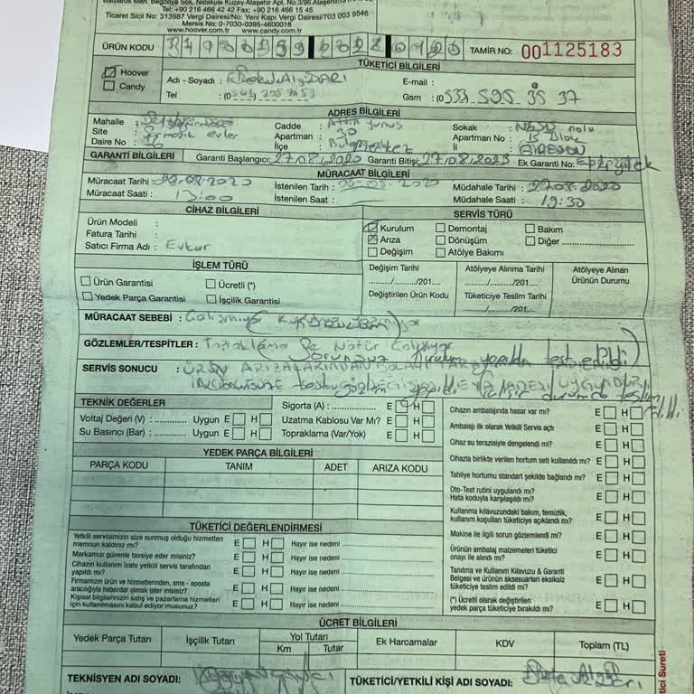 Ek Garanti Mağduriyeti: Yetkili Servis Sorunu