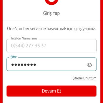 Vodafone OneNumber Hizmeti Ve Müşteri Hizmetleri Sorunu