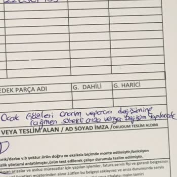 Sürekli Arıza Yapan Ankastre Set