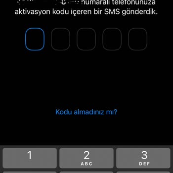 Aldığım Numara İle SMS Problemi