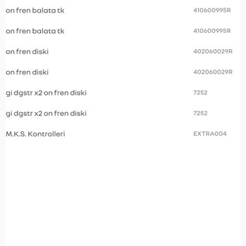 Yeni Aracın Bitmeyen Balata Sorunu