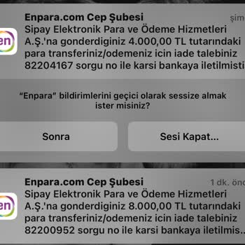 Enpara Hesabımdan İzinsiz Para Çekimi