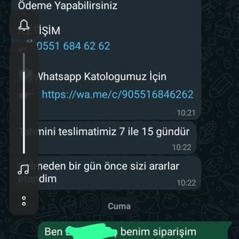 Geciken Sipariş Ve İade Edilmeyen Kapora