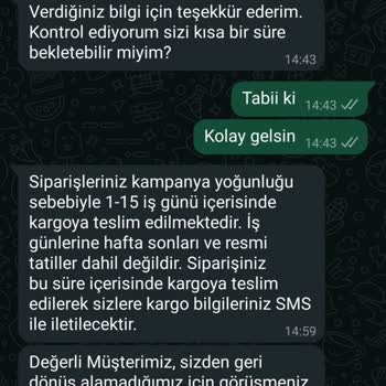 Penti'den Sipariş Verdim, Kargoya Verilmedi Ve İade Süreci Başladı