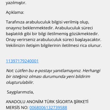 Anadolu Sigorta İle Yaşadığım Büyük Hayal Kırıklığı