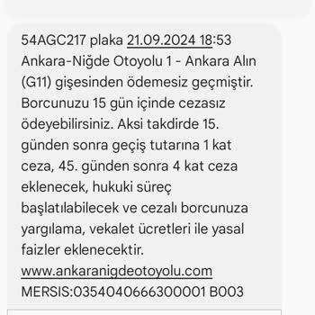 HGS Ödeme Sorunu Ve Yetersiz Müşteri Hizmetleri Deneyimi