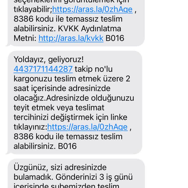 Aras Kargo'nun Teslimat Sorunu: Evde Bulamama Mağduriyeti