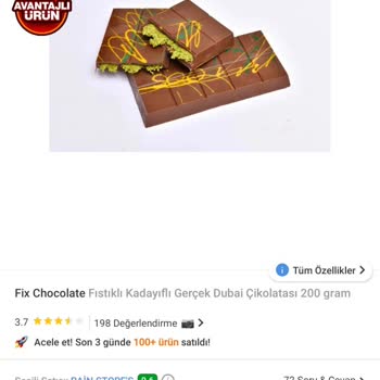 Trendyol'dan Aldığım Çikolata Hayal Kırıklığına Uğrattı