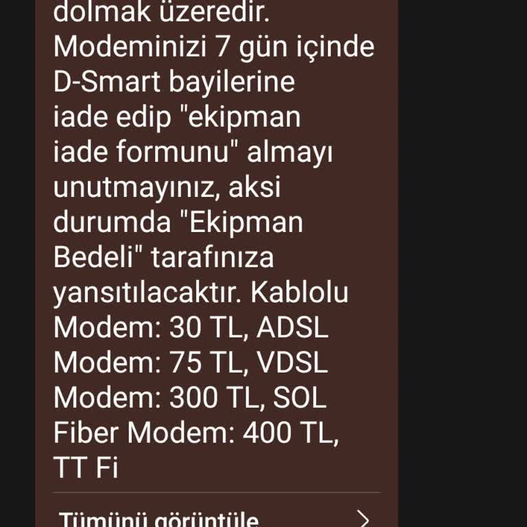 D-Smart Net'ın Yanıltıcı Modem Politikası