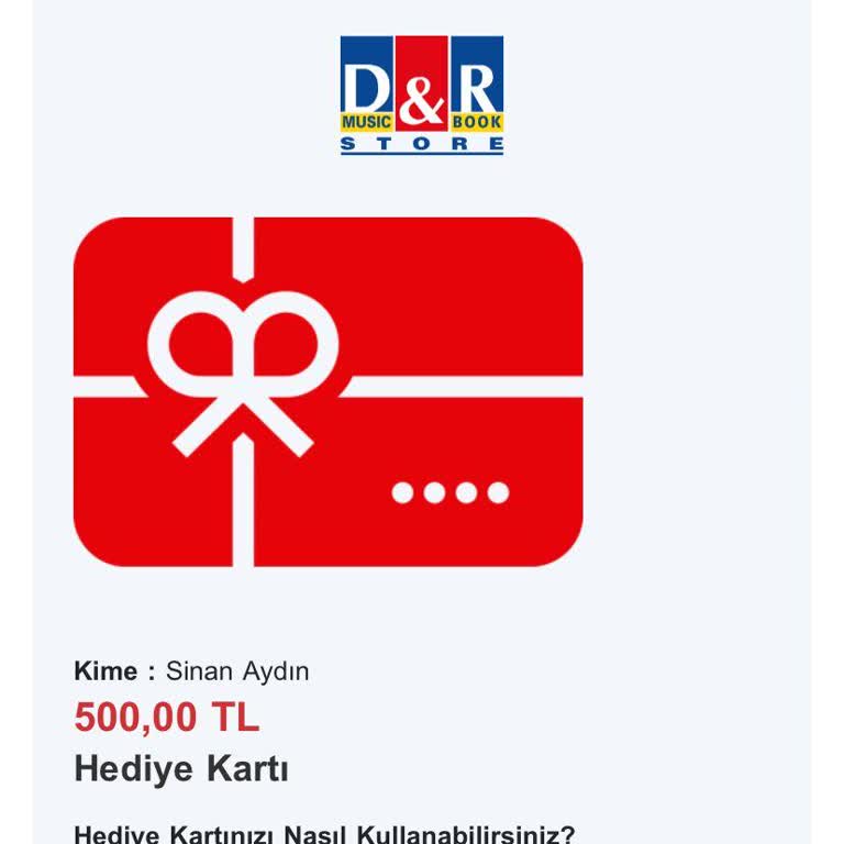 Hediye Çeki Kaybolma Sorunu