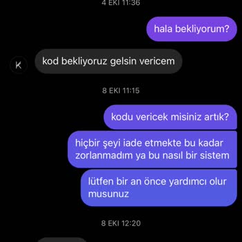 İade Ödemesi Kabusu: 1 Aydır Bekliyorum