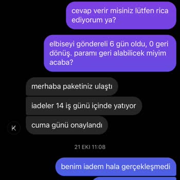 İade Ödemesi Kabusu: 1 Aydır Bekliyorum