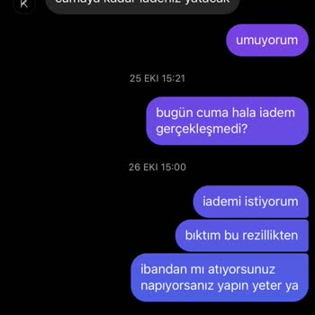 İade Ödemesi Kabusu: 1 Aydır Bekliyorum