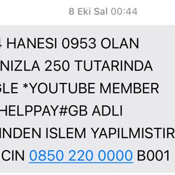 Hesabımdan İki Kez İzinsiz Para Çekildi